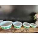 Anchor Hocking Ivy Mixing Bowl Set Of 4