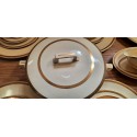 Johnson Brothers- "Victorian" gold rimmed dinner setting