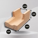 Sushi Taco Holder, 35 Wood Taco Holder, Sushi Taco Holders, Sushi Tacos, Temaki Holder, Sushi Hand Roll Holder, Sushi Display
