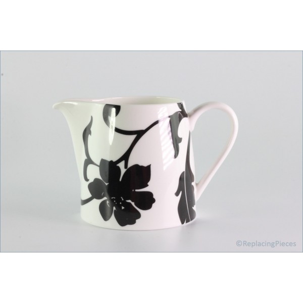 Marks & Spencer - Black Damask - Milk Jug