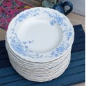 Late 1800s/Early 1900s ~ French Antique IRONSTONE Transferware Dinner Plate ~ Made by LONGCHAMP ~ "MAKHAROV" motif ~ Faience Terre de fer
Seller details
