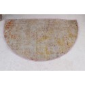 Rug Doormat, Half Round Doormat, Semicircle Entrance Doormat, 19x24 Washable Doormat, Vintage Doormat, Antique Rug, Decorative Rugs,