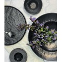 Black Slate-Texture Porcelain Dinnerware | Rock-Pattern Semi-Matte Plates | Slate-Looking Ceramic Crockery | Minimalist Gourmet Plates
Seller details