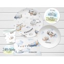 Airplane Children's Plate set, Airplane Personalized Plate, Cup, Melamine Plate, Birthday Gift, First Birthday, Baby Gift, Boy Gift
Seller details