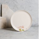 Large Ceramic Dinner Plate, 1 Piece, Inspired by Wildflowers, Wildflowers Main Course Plate, Kitchen Pottery Gift, Tableware, Jewish Holiday