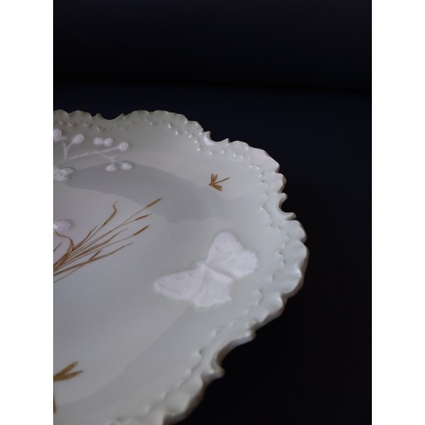 Rosenthal, Art Nouveau plate, Pâte sur Pâte