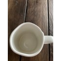 Rae Dunn Morning Coffee Mug Oddly Shaped Ceramic Cup 16 oz