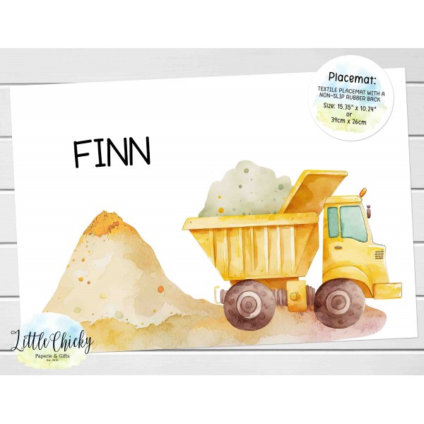 Personalized Construction Children's Plate set, Construction Vehicles Melamine Set, Birthday Gift, Baptism Gift, Children's Gift
Seller details