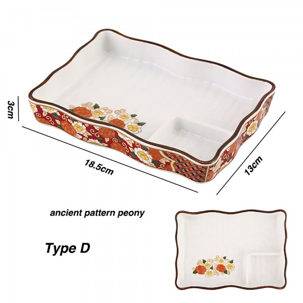 Sushi ravioli tray with porcelain sauce area and handmade with traditional Japanese design
Seller details