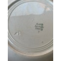 Luneville earthenware soup plates from 1890