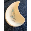 Franciscan Oasis Crescent Plate, Vintage MCM