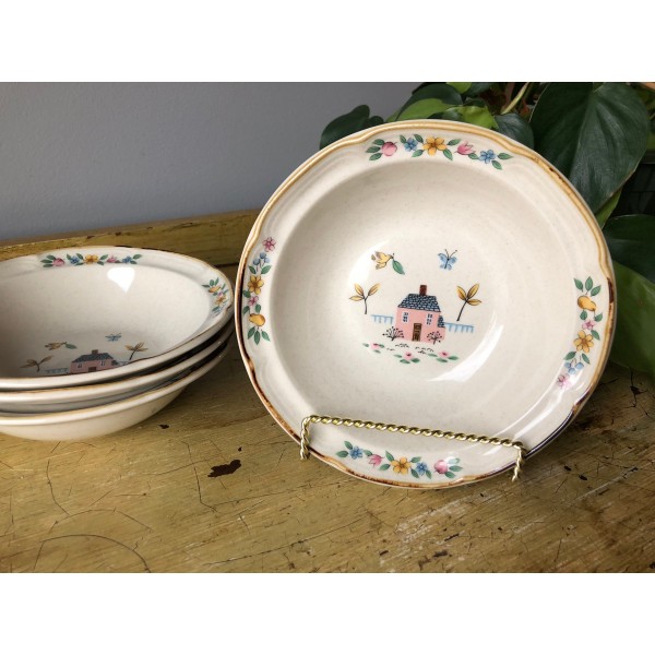 International Heartland Stoneware Pattern Kitchen Dishes