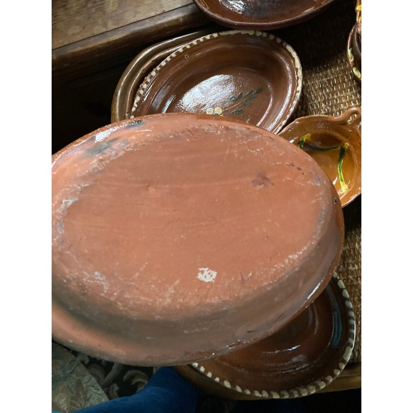 Vintage, Mexican, pottery dishes