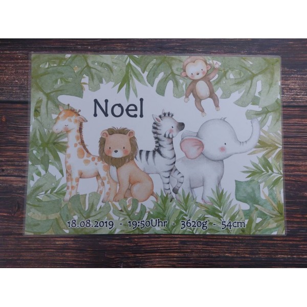 Safari Animals Children's Plate set, Jungle Animals Personalized Plate, Cup, Melamine Plate, Birthday Gift, First Birthday, Baby Gift
Seller details
