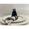 Napkin Rings for Dining table, Napkin rings metal, Christmas Trees, Napkin ring gold, Napkin ring Christmas, Christmas napkin rings,