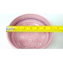 Gmundner Keramik Porcelain Austria Pink Enamel Flowers 7 1/8" Vegetable Bowl
Seller details