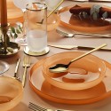 Handmade Organic Glass 18 Piece Dinner Set for 6 Persons