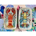 Ceramic plates with Marine animals | Handmade ceramic plates | Handmade decor plates | ceramic plates | Marine plates