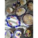 Japan Hand Painted Antique Dish Lot (16)