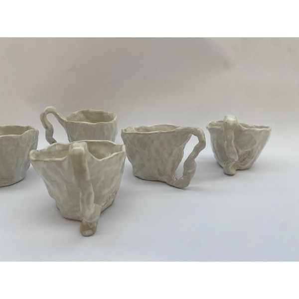 Melting Ice Handmade Ceramic  Cup