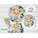 Lion Children's Plate set, Lion Safari Personalized Plate, Cup, Melamine Plate, Birthday Gift, First Birthday, Baby Gift, Christmas Gift
Seller details