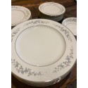Vintage Japan Forget Me Not China- Dinner Plate, Salad Plate. Bread Plate, Dessert/ Sauce Bowl- Replacement Forget Me Not Blue White China