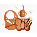 Butterfly-shaped meal pack + animal bib + straw glass
Seller details