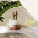 Resin & Wood kitchen utensil holder. Modern kitchen accessories. Unique New home gift for her: wife, mom, nana