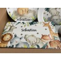 Safari Animals Children's Plate set, Jungle Animals Personalized Plate, Cup, Melamine Plate, First Birthday Gift, Baptism Gift, Baby Gift
Seller details