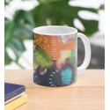 Coffee mug with handle, cheerful, colorful, abstract design, dishwasher safe, limited edition
Seller details