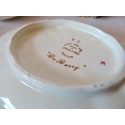 Vintage 40s 50s James Kent Fenton DuBarry Made in England Chintz Floral Du Barry China Dishes Teapot Serving Plates Teacups Bowls Creamer