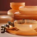 Handmade Organic Glass 18 Piece Dinner Set for 6 Persons