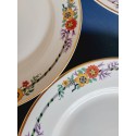 5 vintage Limoges plates - porcelain side plates marked LIMOGES FRANCE Joseph Soret Le Havre RAYNAUD & Cie France with gold rim and flowers
Seller details