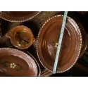 Vintage, Mexican, pottery dishes
