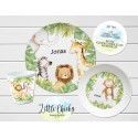 Safari Animals Children's Plate set, Jungle Animals Personalized Plate, Cup, Melamine Plate, Birthday Gift, First Birthday, Baby Gift
Seller details
