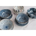 10 Piece Nordic Japanese Condiment Bowl/ Appetizer Plate Set with Modern Stripes Floral Patterns | Blue White Petite Olive Dish in Gift Box
Seller details