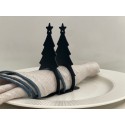Napkin Rings for Dining table, Napkin rings metal, Christmas Trees, Napkin ring gold, Napkin ring Christmas, Christmas napkin rings,