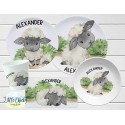 Baby Sheep Personalized Plate Set, Lamb, Cup, Bowl, Melamine Plate Set, Christmas Gift, Gift, Birthday Gift, First Birthday, Baby Shower
Seller details