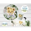 Lion Children's Plate set, Lion Safari Personalized Plate, Cup, Melamine Plate, Birthday Gift, First Birthday, Baby Gift, Christmas Gift
Seller details