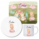 Children's tableware set personalized with name / breakfast board children's plates and cups with name / princess
Seller details