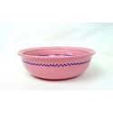 Gmundner Keramik Porcelain Austria Pink Enamel Flowers 9 1/4" Vegetable Bowl
Seller details