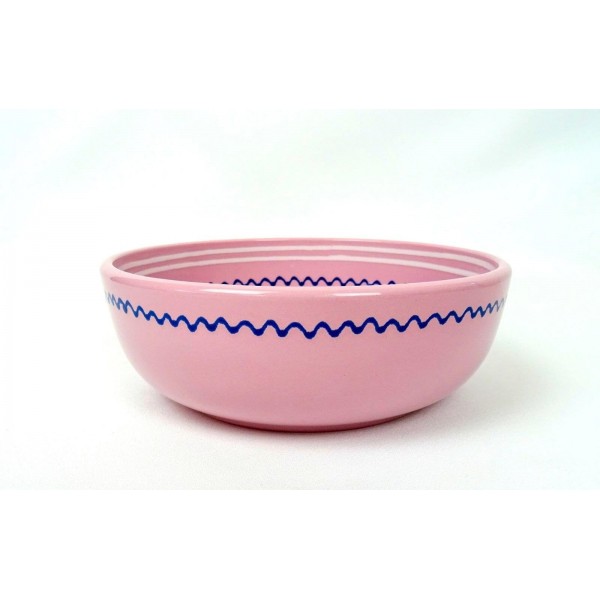 Gmundner Keramik Porcelain Austria Pink Enamel Flowers 7 1/8" Vegetable Bowl
Seller details