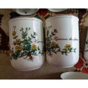 Villeroy & Boch Botanica mug, old series, vintage tableware, floral pattern, country house style