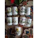 Villeroy & Boch Botanica mug, old series, vintage tableware, floral pattern, country house style