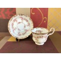 Royal Albert Dimity Rose Five Piece Dinnerware Set, Bone China England Wedding Gift Bridal Shower