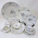 Vintage Floral Dishes, Bohemian China Wildflower Pattern, Made in Czechoslovakia, Sold Individually, Affordable Dishes for Showers/Weddings