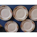 5 vintage Limoges plates - porcelain side plates marked LIMOGES FRANCE Joseph Soret Le Havre RAYNAUD & Cie France with gold rim and flowers
Seller details