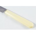 New Fantastic Genuine Cream/white Handle Dessert Knife Made In Sheffield England