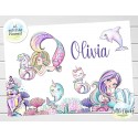 Personalized Children's Placemat, Mermaid Personalized Placemat, Under the Sea, Toddler Gift, Personalized Gift, Girl Gift
Seller details