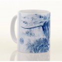 Delft Blue, Delft Blue Ceramics, Blue Mug, cyanotype mug, mug cow, mug blue cow, mug Royal blue, mug dutch blue,